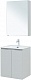 Aquanet Мебель для ванной Алвита New 60 2 дверцы подвесная серая матовая – картинка-25